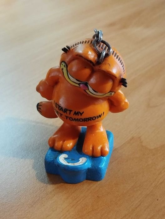 Porta-Chaves Garfield PVC Dieta