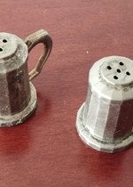 Saleiro e Pimenteiro Estanho Canecas Cerveja